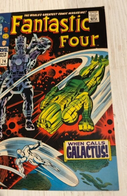 Fantastic Four #74 (1968)When calls Glactus- Sulver Surfer