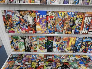 Huge Lot 180+ Comics W/ Spider-Man, X-Men, Wolverine, +More!! Avg VF- Condition!