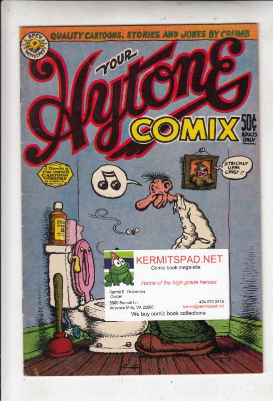 Your Hytone Comix #1 (Jan-71) VG/FN Mid-Grade Mr. Snoid, Flakey Foont, Mr. Na...