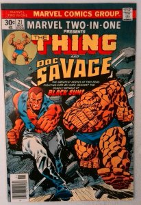 Marvel Two-in-One #21 (1976) Marvel 7.5 VF- Comic Book
