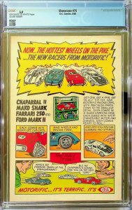 Showcase #75 (1968) - CGC 6.0 - Cert#4240153009