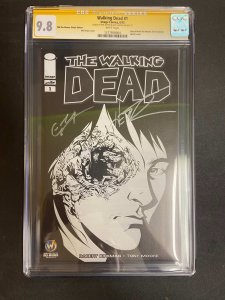Walking Dead #1 WW Des Moines ED CGC 9.8 Signed by Phil Hester and Eric Gapstur