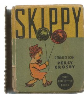 Story of Skippy ORIGINAL Vintage 1934 Whitman Big Little Book Percy Crosby