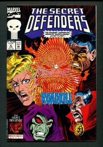 Secret Defenders #4 ( 8.5 VFN+ ) Punisher / June 1993