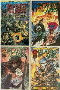 Planet of the apes full set #1-24 24 difference avg 8.5 VF+ (1990-92)