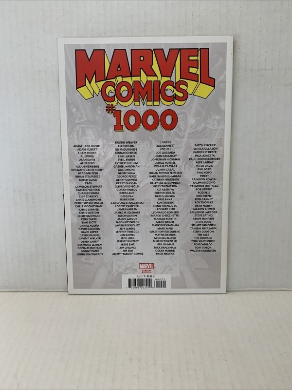 Marvel Comics #1000 Lim Variant