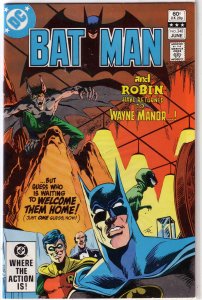 Batman   vol. 1   #348 FN Catwoman, Conway/Colan, Aparo cover, Jason Todd