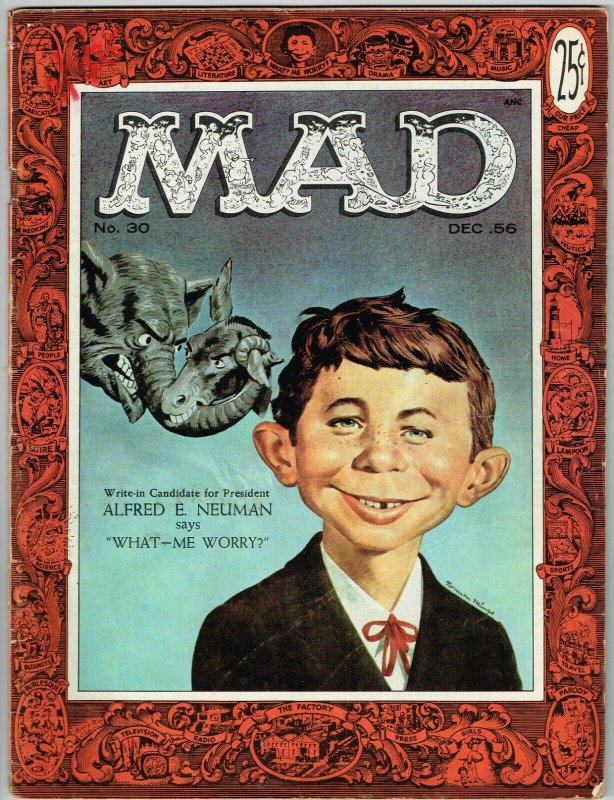 MAD Magazine Lot (1955) #27 29 30 31 32 33 34 35 36 37 38 39 40 41 42 - 18 Books