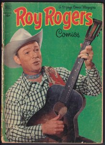 Roy Rogers Comics 59 (1952) GD Golden Age Dell