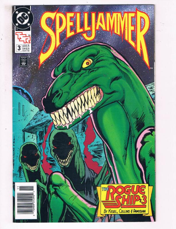 Spelljammer #3 VF TSR DC Comics Comic Book Nov 1990 DE23