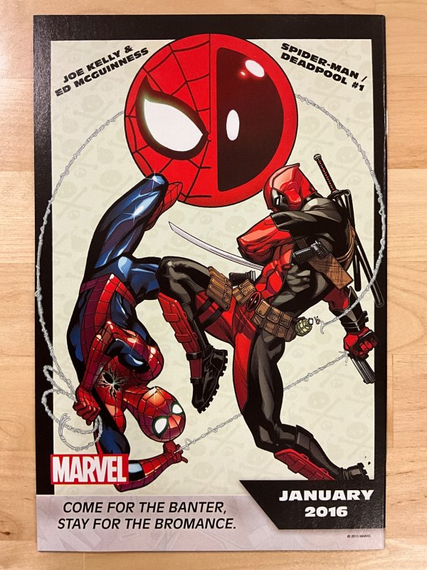 Deadpool & Cable: Split Second #1 Anka Cover (2016)