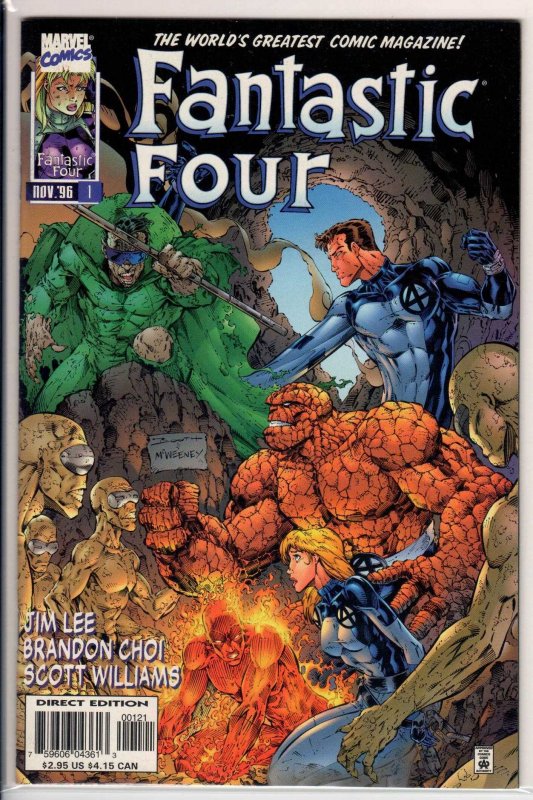 Fantastic Four #1 Variant Cover (1996) 9.4 NM