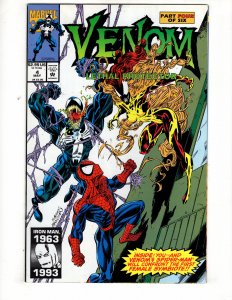 Venom: Lethal Protector #4 (VF/NM) 1993 1st Female Symbiote   / ID#124