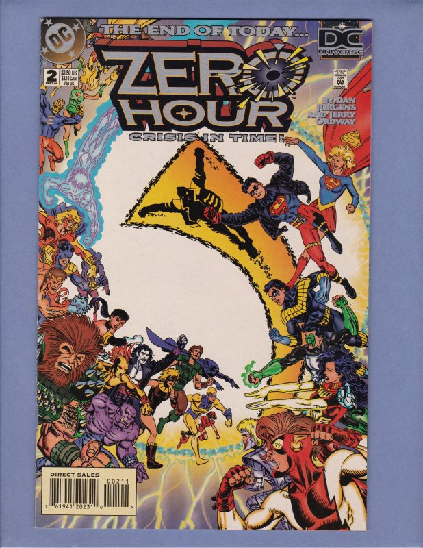 Zero Hour #0 1 2 3 4 Ashcan DC Comics 1994