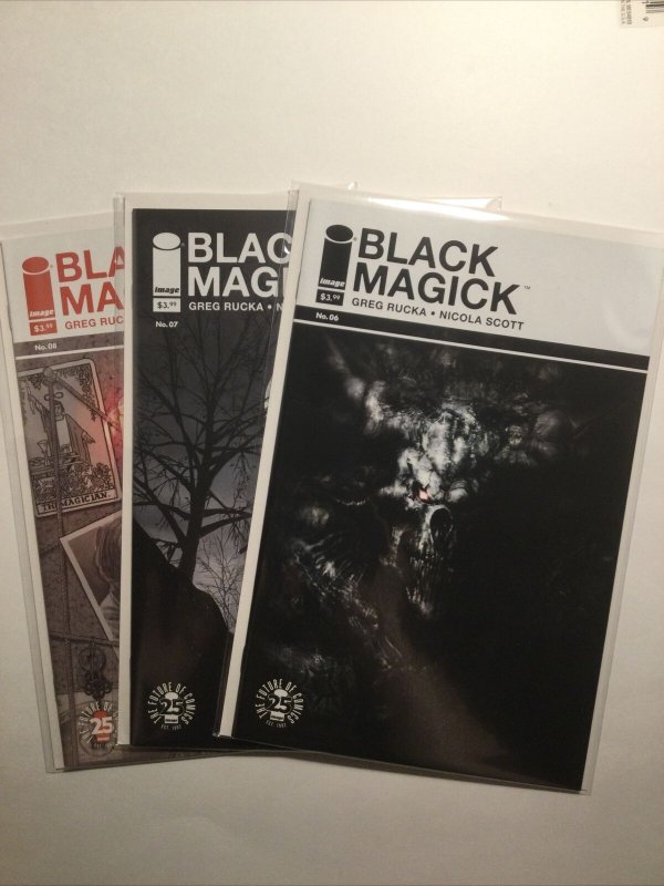 Black Magick 6 7 8 Lot Run Set Near Mint Nm Image Comics