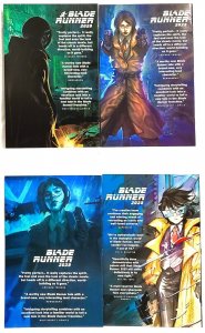 BLADE RUNNER 2029 #1 - 4 Rei Kennex Cosplay Photo Variant Covers Titan Comics