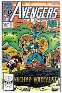 The Avengers #324 Direct Edition (1990)