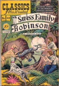 Classics Illustrated (Gilberton) #42 FAIR ; Gilberton | low grade comic Swiss Fa