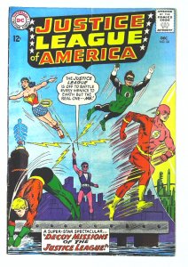 Justice League of America (1960 series)  #24, Fine- (Actual scan)