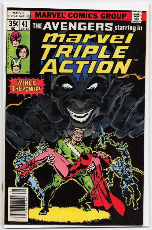 Marvel Triple Action #41 (1978) The Avengers