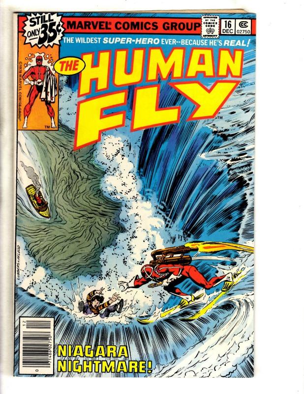 Lot Of 9 The Human Fly Marvel Comic Books # 7 8 10 11 13 15 16 18 19 CR35