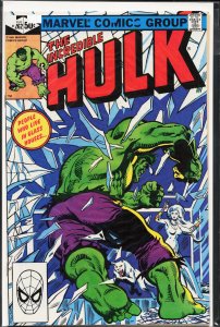 The Incredible Hulk #262 Direct Edition (1981) Hulk