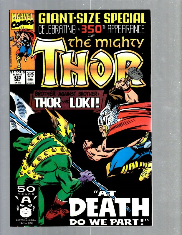 12 Thor Marvel Comics #400 408 432 433 434 435 436 437 438 439 440 441 GK39