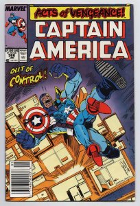 Captain America #366 Acts Of Vengeance (Marvel, 1990) VG/FN 