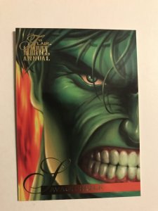 SAVAGE HULK #84 card : Marvel Annual 1995 Flair; NM/M; base, Incredible