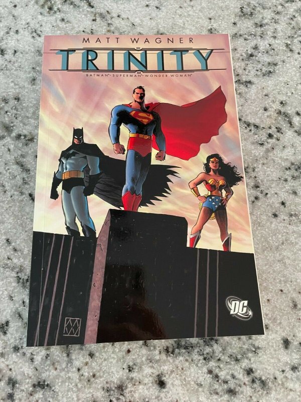 Trinity DC Comics TPB Graphic Novel Comic Book Batman Superman Wonder Woman DH34