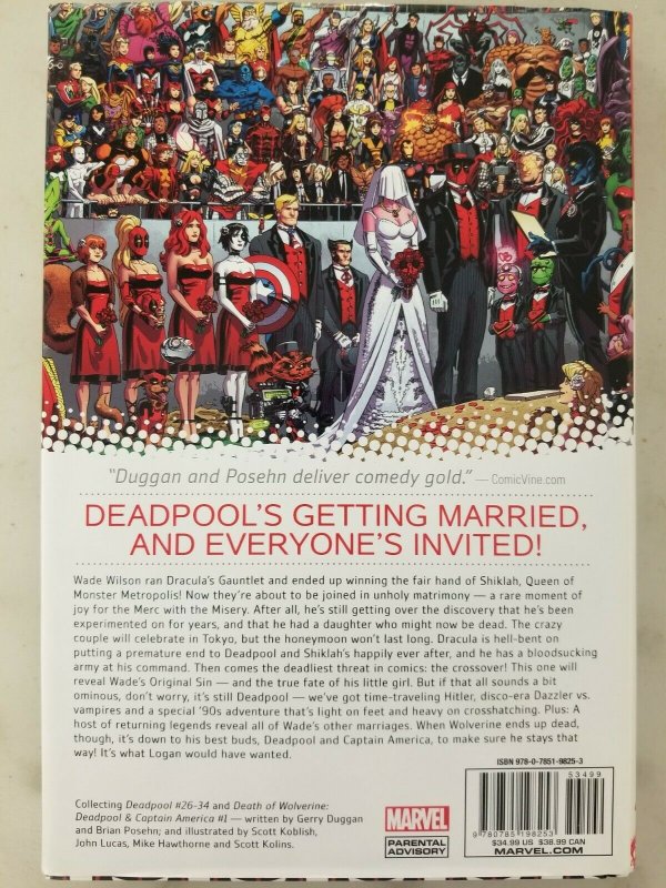 Deadpool Volume 1-4 Complete Set Hardcover 1 2 3 4 Gerry Duggan Brian Posehn