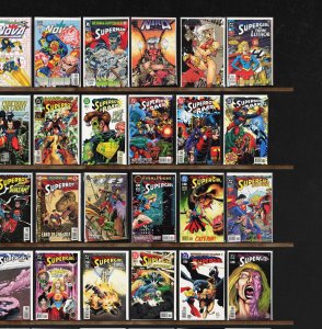 Huge Lot 150+ Comics with Supergirl, Ninjak, Superman, Superboy & More!