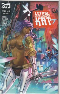 Lethal Challengers Kat #1 Cover L Naughty No Sleep Comics NM Elmer