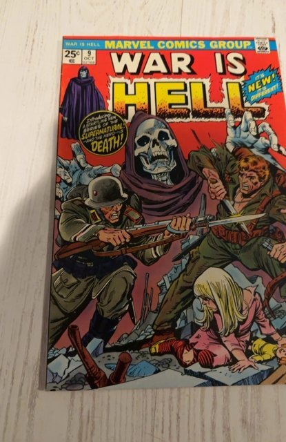 Marvel War Is Hell #9 1974 1st Death Personified In MCU