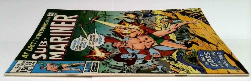 Sub-Mariner #36 April 1971 Roy Thomas-Buscema-Bernie Wrightson-Dorma & Attuma
