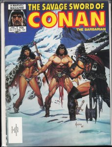 The Savage Sword of Conan #121 (1986) Conan
