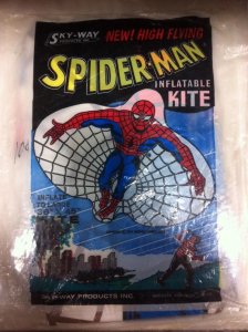 VINTAGE 1974 AMAZING SPIDER-MAN INFLATABLE KITE SEALED MIP!