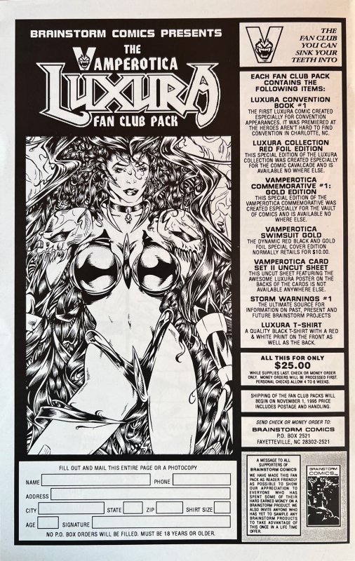 Vamperotica #7 (1995) NM Condition