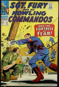 SGT. FURY AND HIS HOWLING COMMANDOS #39 VF+