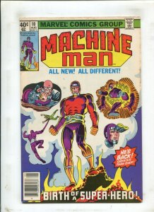 MACHINE MAN #10 (6.0) NEWSSTAND, DITKO!! 1979