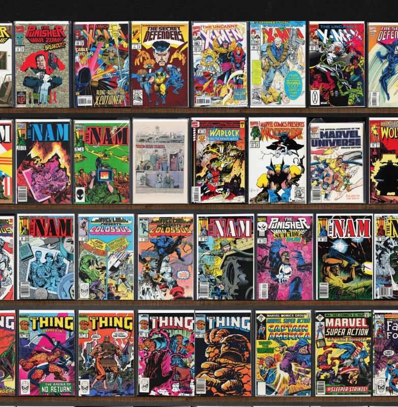 Huge Lot 150+ Comics with The 'Nam, Marvel Comics Presents & More!