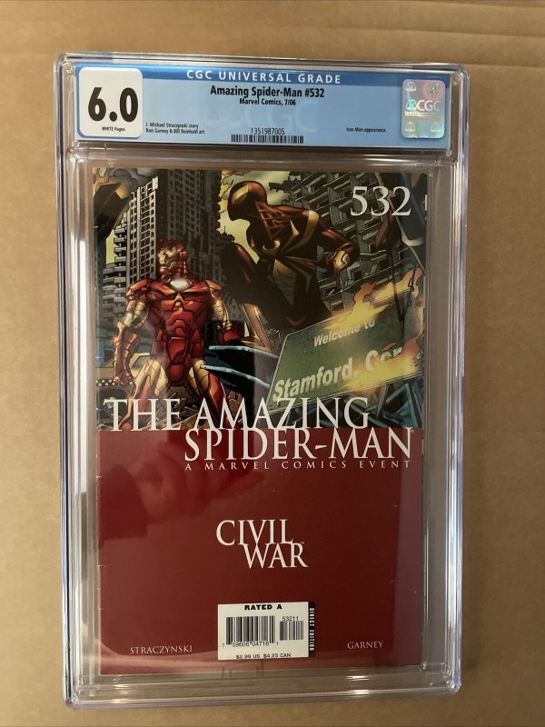  Amazing Spider-Man #532 CGC 6.0