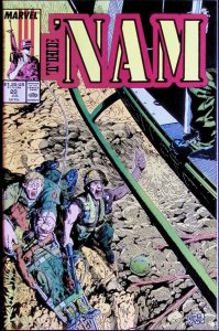 THE NAM Comic Issue 20 — Doug Murray Story Bob Camp Cover — 1988 Marvel Comics