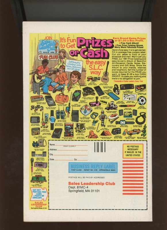 (1981) Man-Thing #11: BRONZE AGE! LAST ISSUE! WE COMBINE SHIPPING! (9.0/9.2)