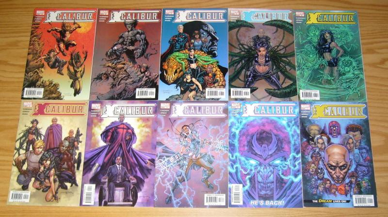 Excalibur vol. 3 #1-14 VF/NM complete series CHRIS CLAREMONT aaron lopresti 2004