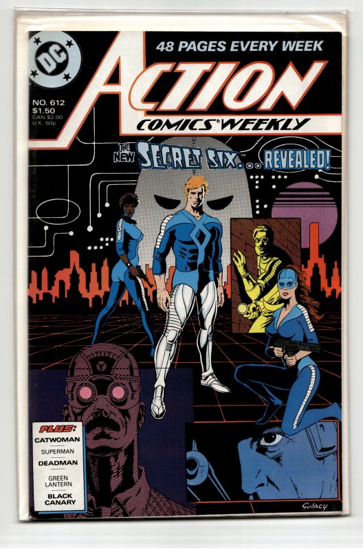 Action Comics Weekly #612 (1988) Secret Six