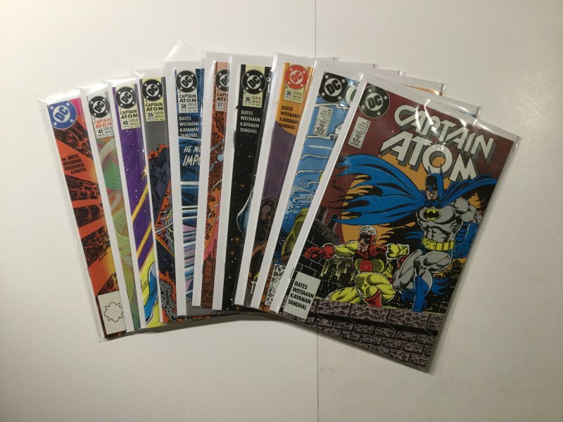 Captain Atom 1-41 Missing 7 20 Lot Run Set Near Mint Nm Dc Comics