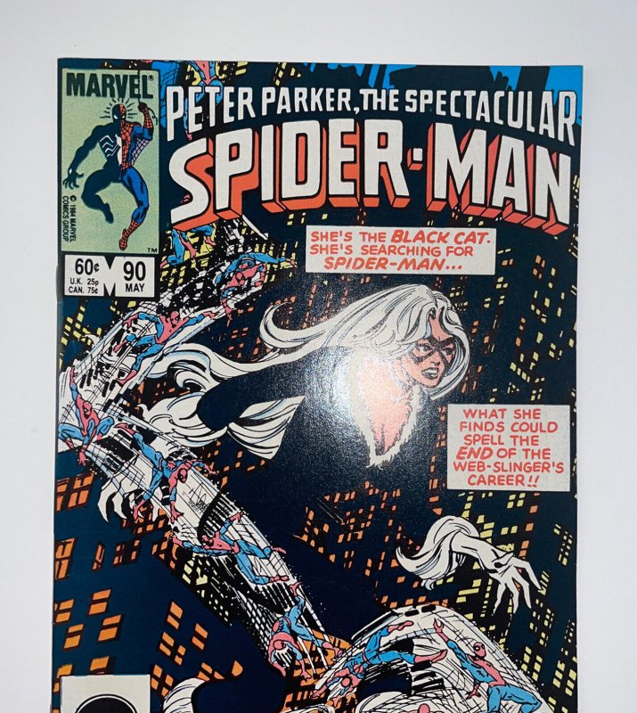 Spectacular Spider-Man 87, 90?KEY 2nd black costume ,91?Hi Grade?Black Cat 