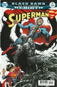 Superman Rebirth # 21 Cover A NM DC 2016 Series [G2]