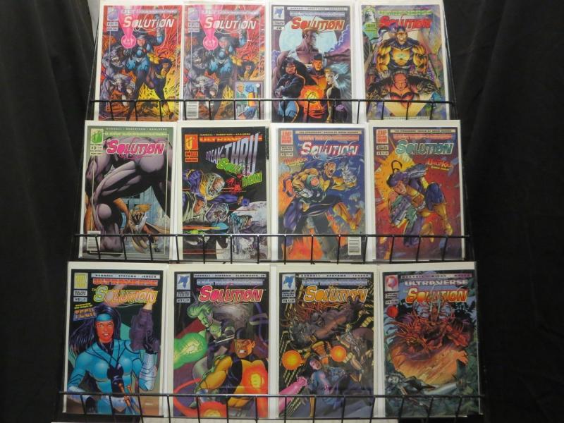 SOLUTION (1993 MA/UL) 0,1A,1B,2-4,5A,5B,6-17 COMPLETE++ COMICS BOOK